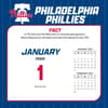 image MLB Philadelphia Phillies 2027 Desk Calendar Second Alternate Image
