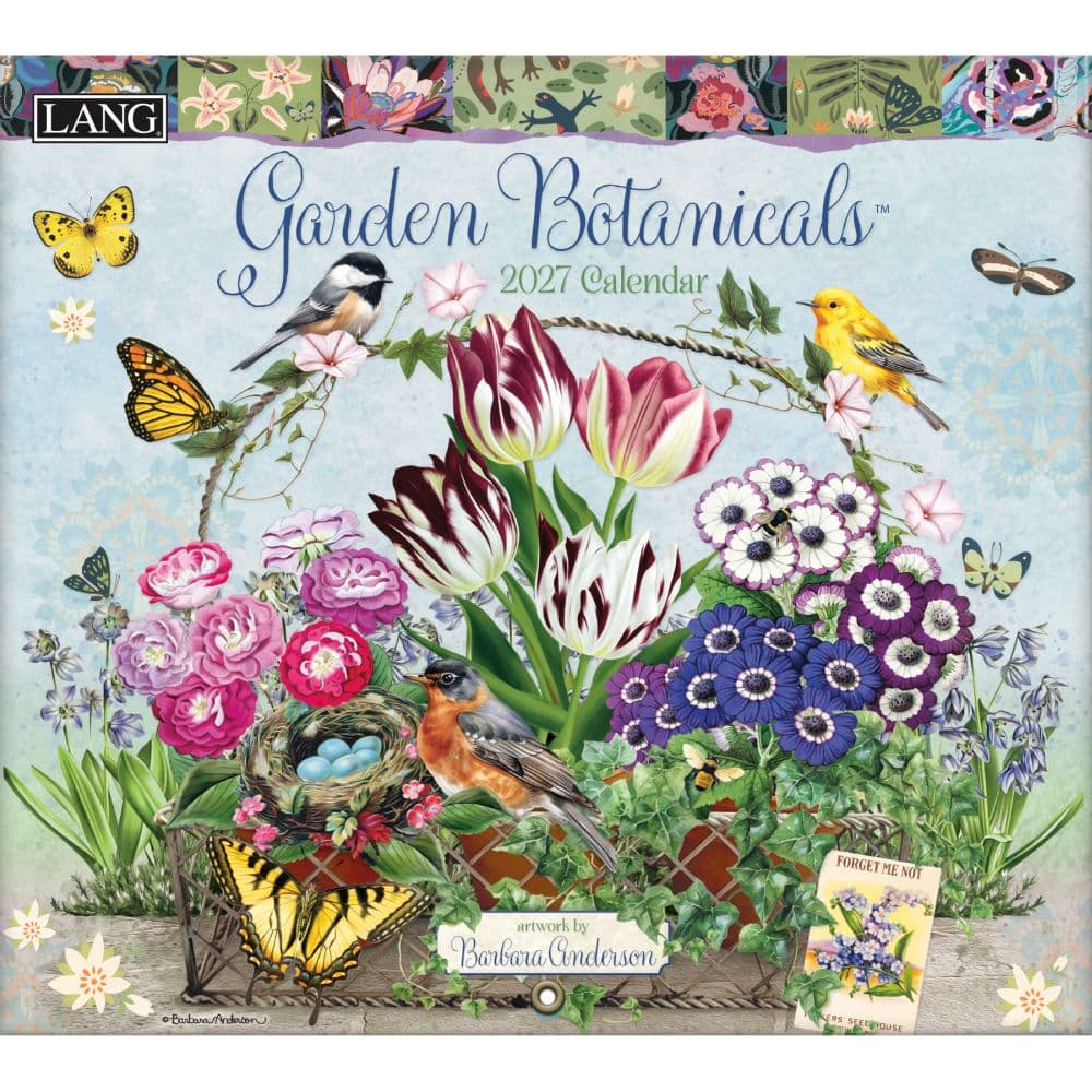 image Garden Botanicals 2027 Wall Calendar by Barbara Anderson Main Product Image
