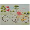 image Two Bicycles Valentine's Day Card