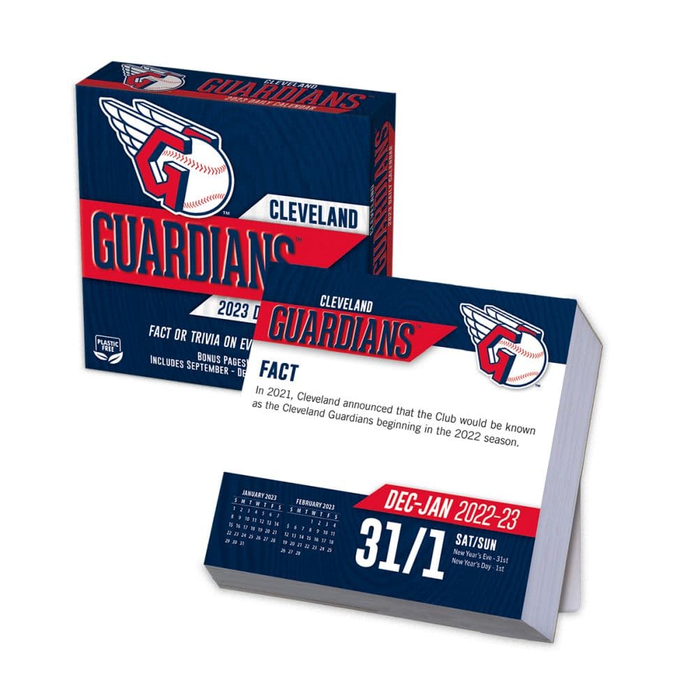 Cleveland Guardians Promotional Schedule Printable