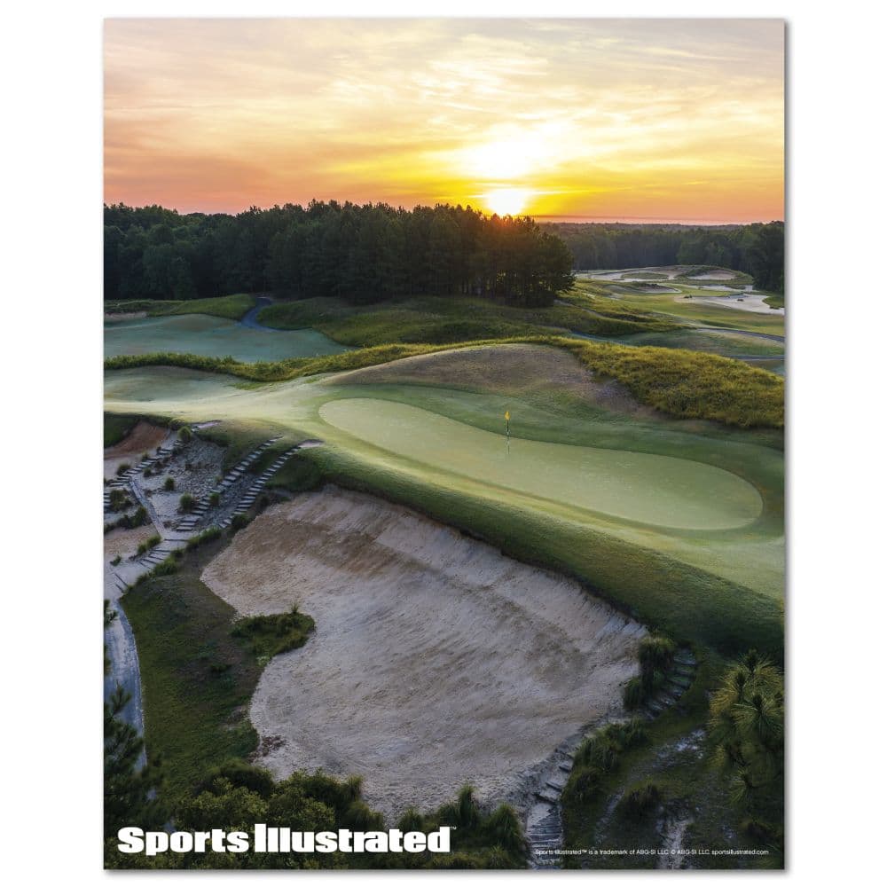 Sports Ilustrated Golf Courses Exclusive With Print 2027 Wall Calendar Fifth  Alternate Image