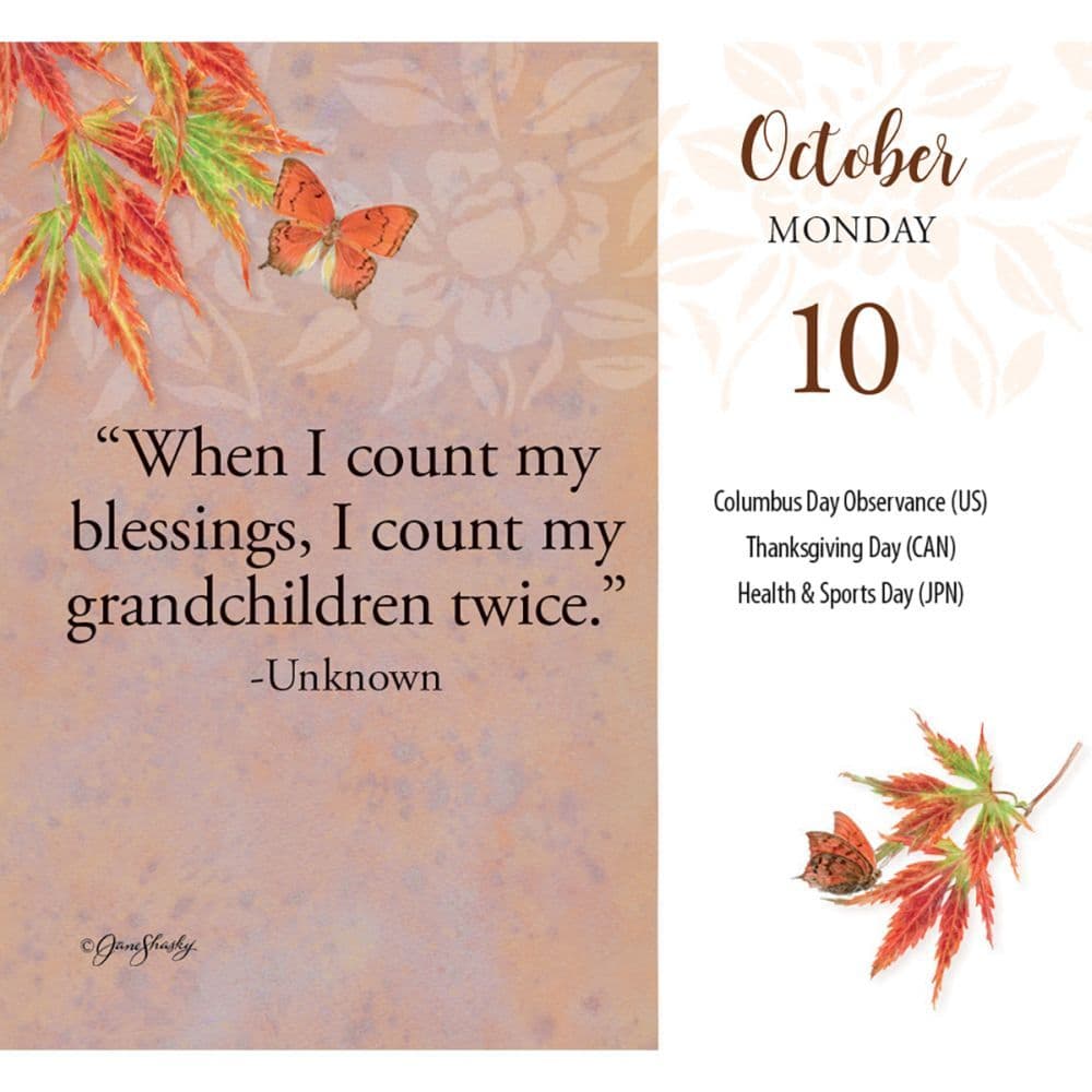 A Grandmothers Love 365 Daily Thoughts 2022 Desk Calendar - Calendars.com