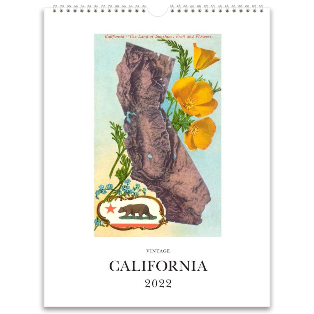 California 2022 Wall Calendar