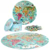 image World Map 150 Piece Round Puzzle Third Alternate Image