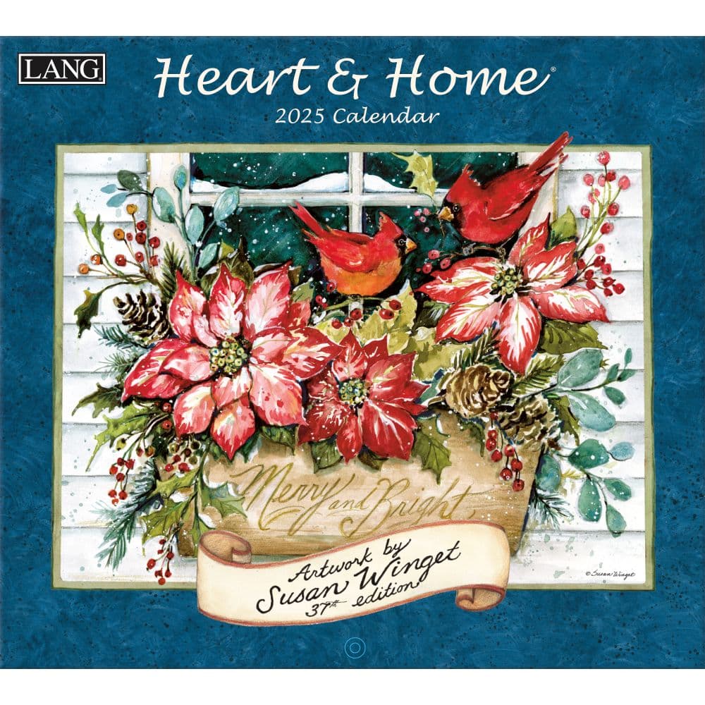 Heart and Home Special Edition 2025 Wall Calendar - Calendars.com