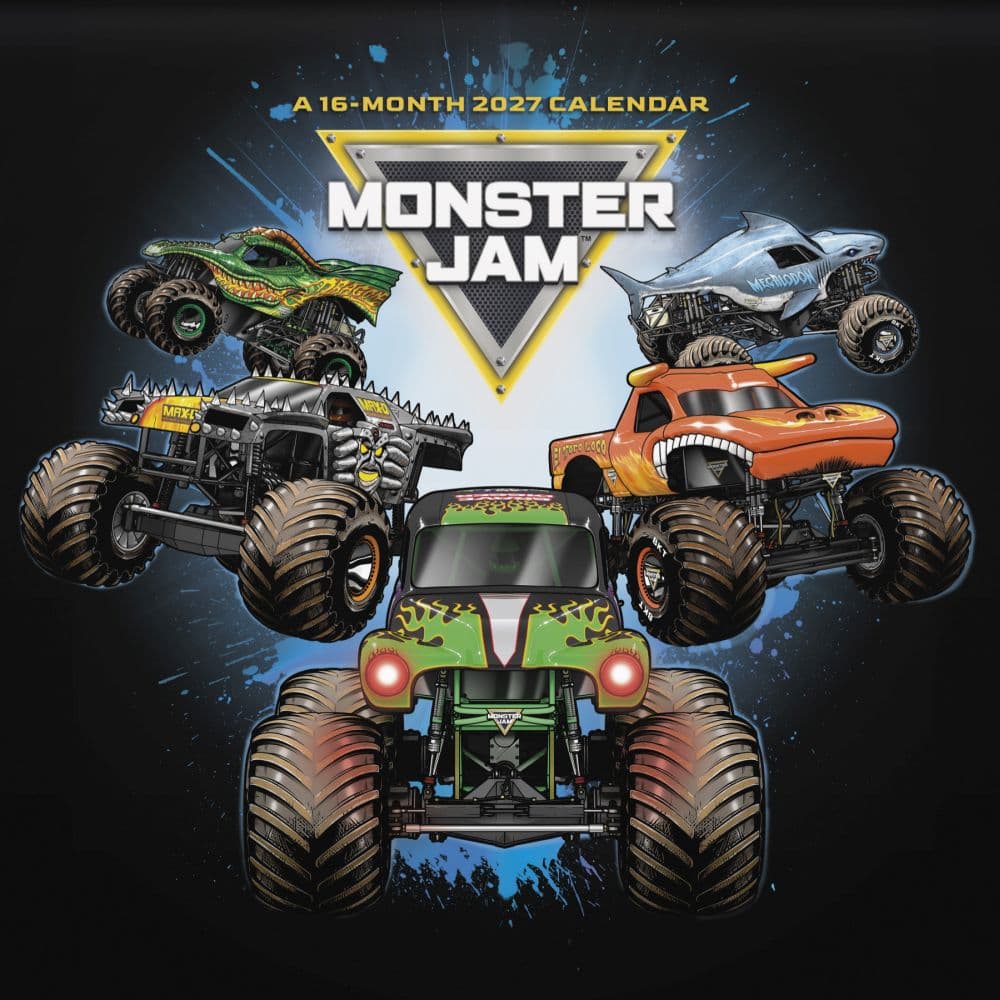image Monster Jam 2027 Wall Calendar Main Product Image