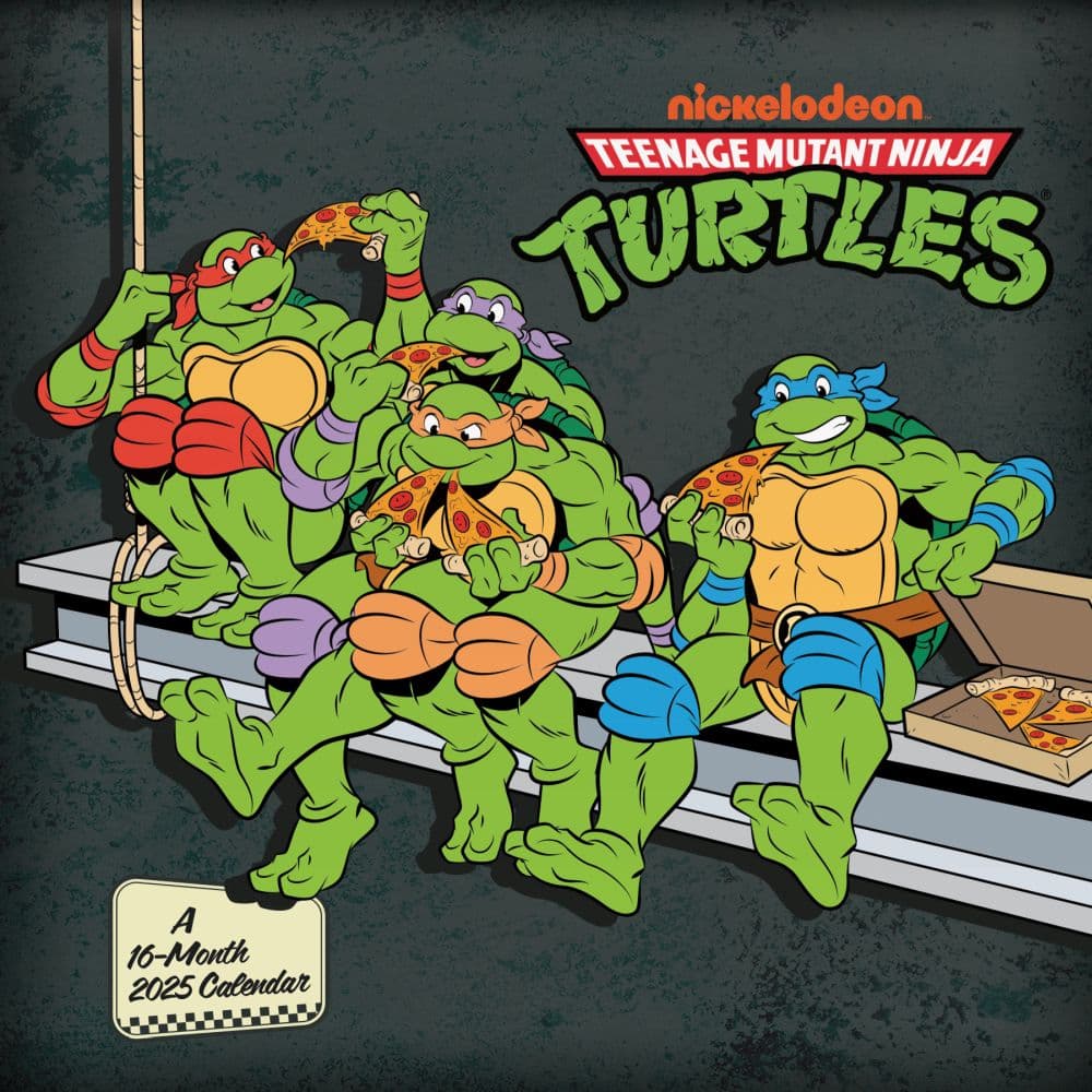 Teenage Mutant Ninja Turtles 2025 Wall Calendar - Calendars.com