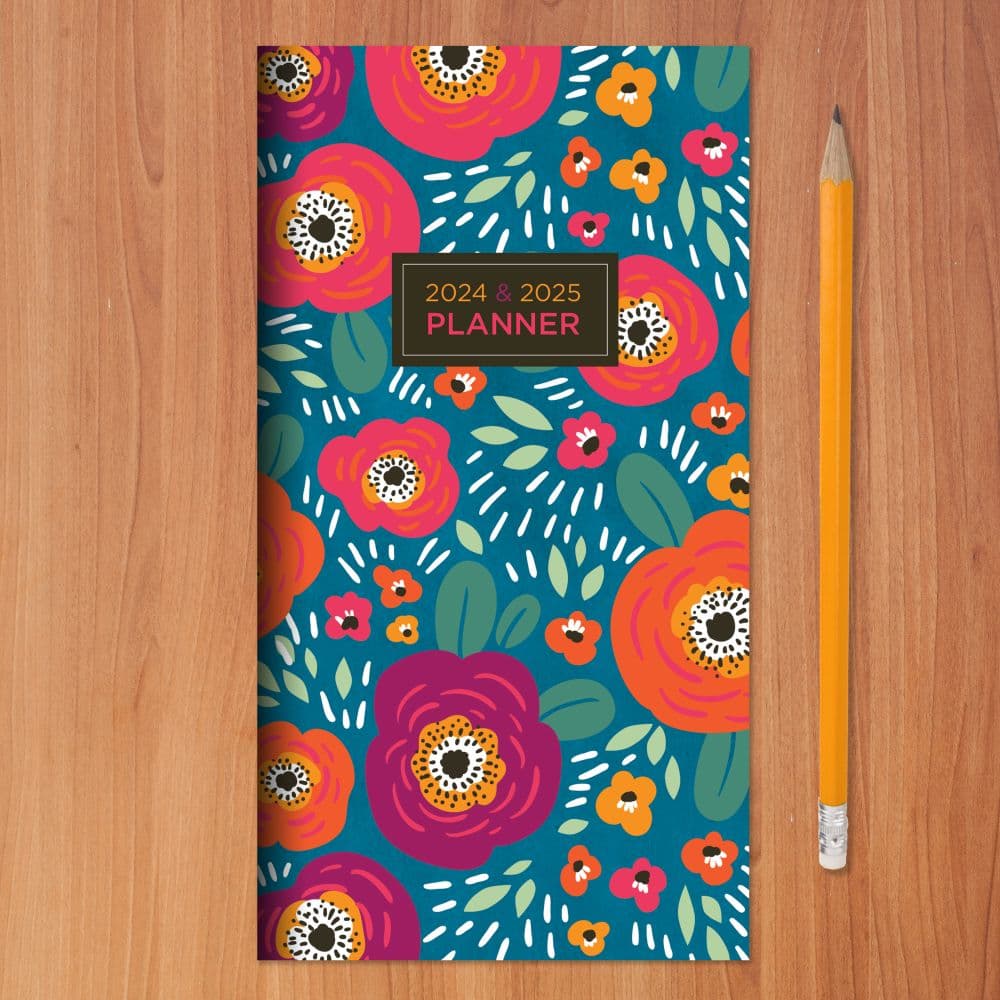 Bright Blooms 2yr 2024 Pocket Planner Sixth Alternate Image width=&quot;1000&quot; height=&quot;1000&quot;