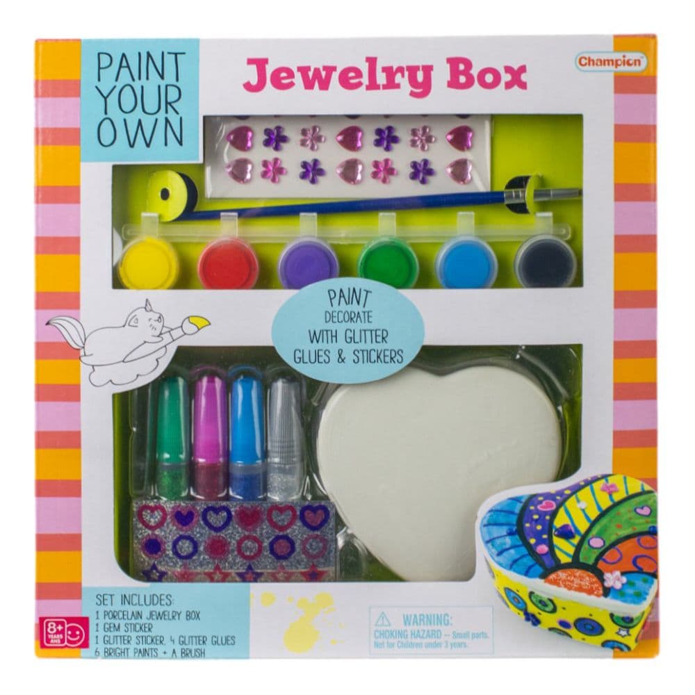 Jewelry Box Paint Your Own Main Product Image