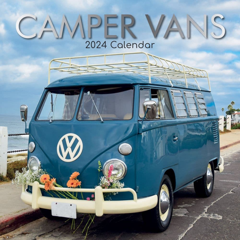 Camper Vans 2024 Wall Calendar