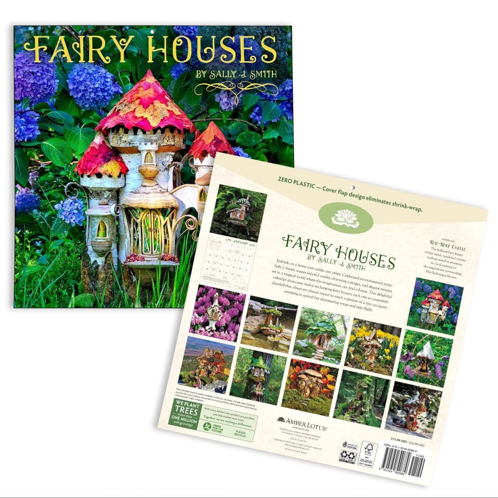 Faerie Houses 2025 Wall Calendar First Alternate Image