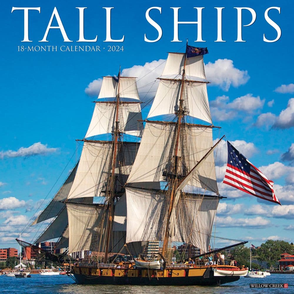 Tall Ships 2024 Wall Calendar