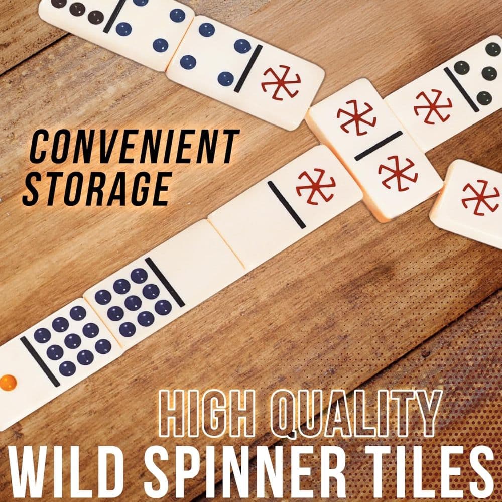 Spinner Tin Case Dominoes Fourth Alternate Image