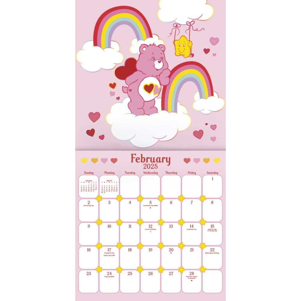 Care Bears 2025 Wall Calendar Second Alternate Image width=&quot;1000&quot; height=&quot;1000&quot;