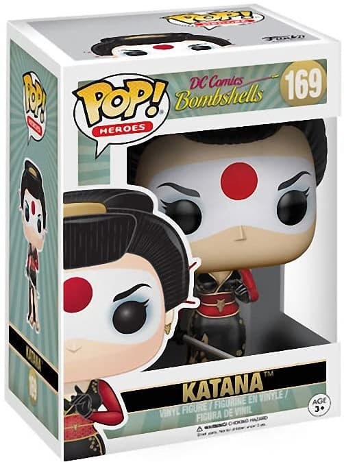 POP! Vinyl Heroes DC Bombshell Katana Alternate Image 1