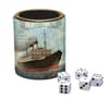 image Vintage Travel Dice Cup by Tim Coffey Main Image