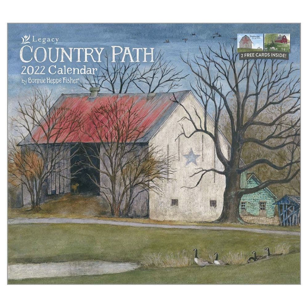 Country Path 2022 Wall Calendar