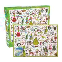 image Grinch Stole Christmas 1000 Piece Puzzle Main Product Image