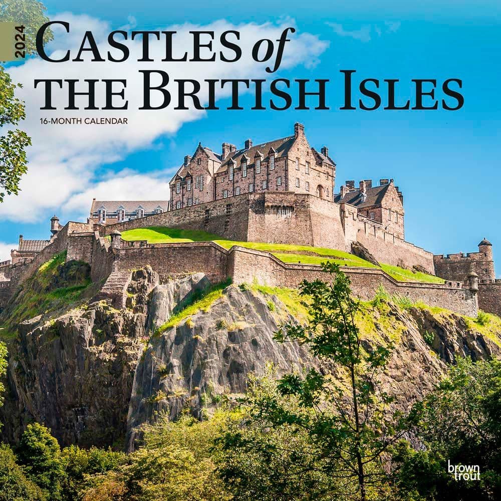 Castles of the British Isles 2024 Wall Calendar Main Product Image width=&quot;1000&quot; height=&quot;1000&quot;