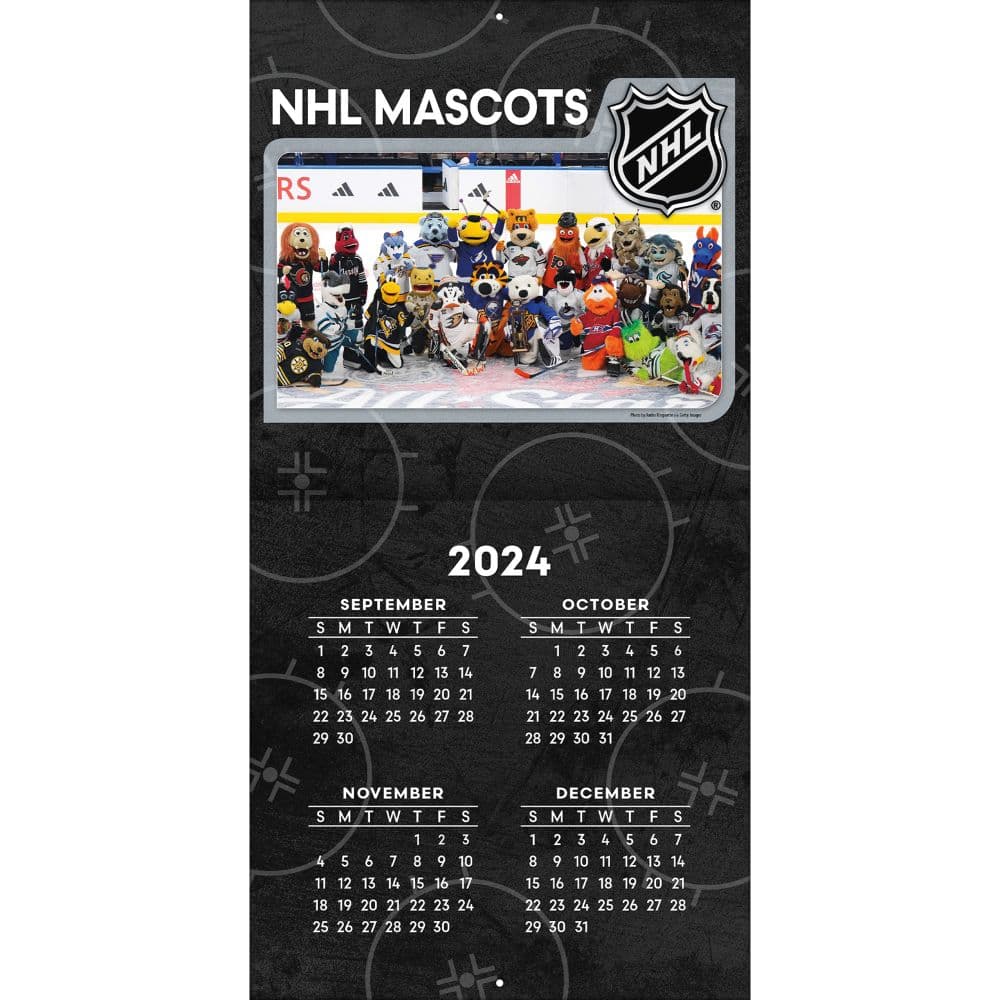 NHL Mascots 2025 Wall Calendar First Alternate Image width=&quot;1000&quot; height=&quot;1000&quot;
