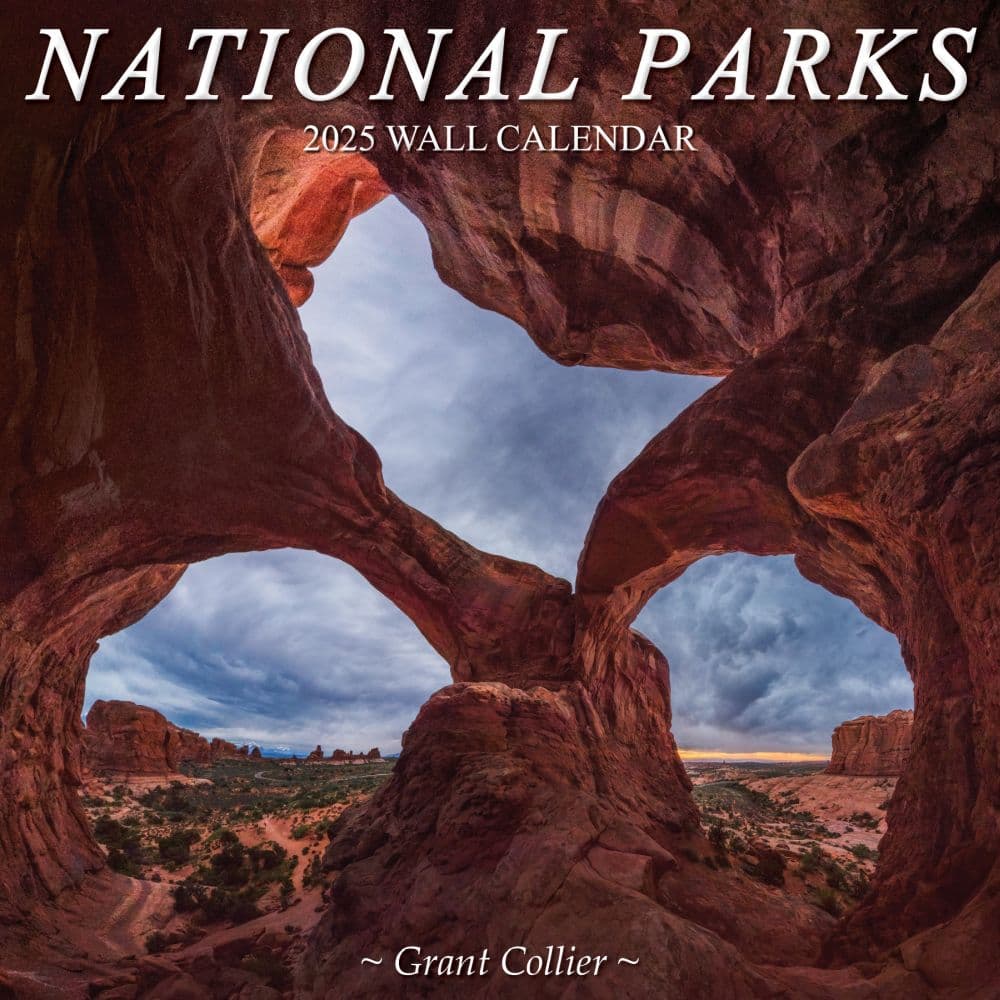 National Parks 2025 Wall Calendar