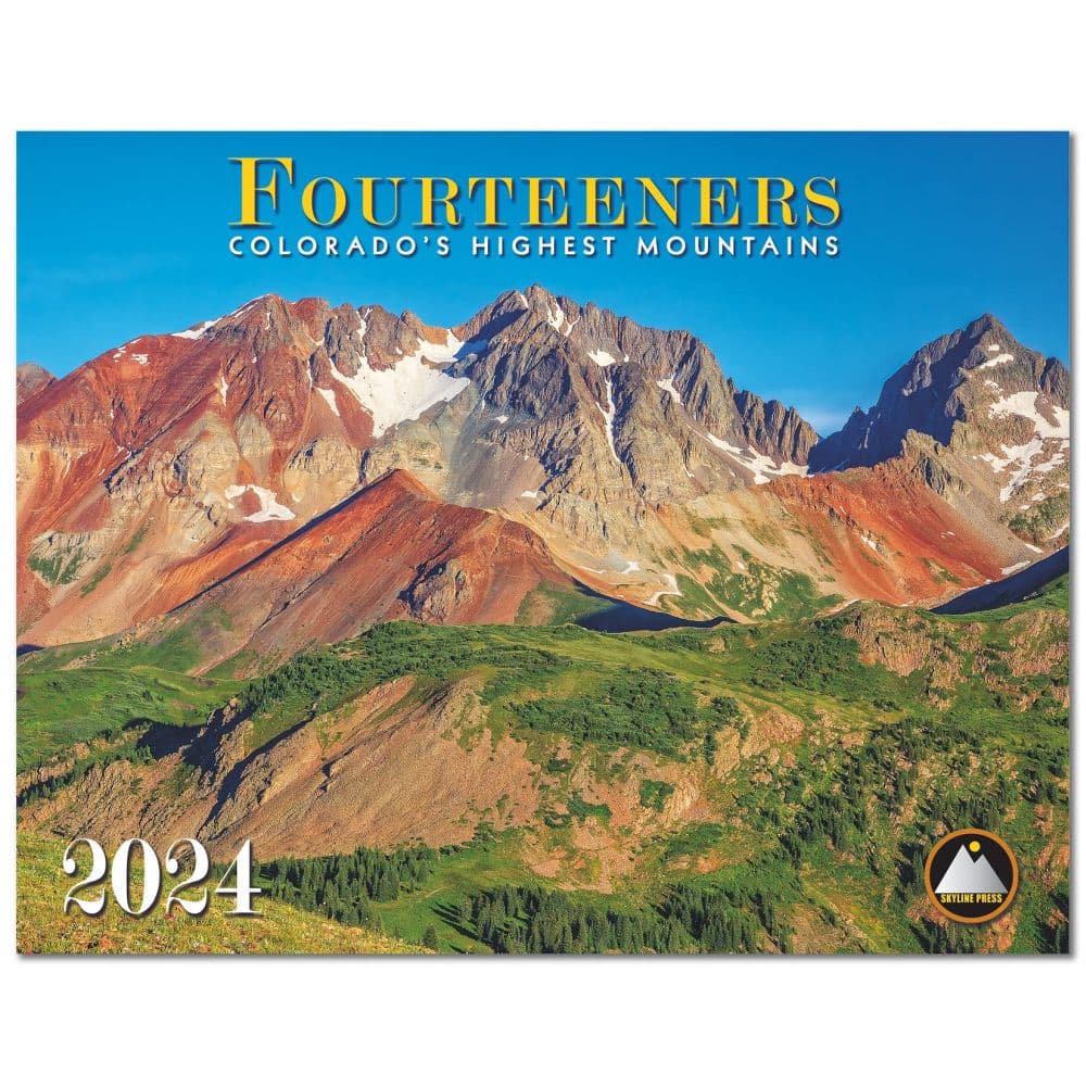 Colorado Fourteeners 2024 Wall Calendar Main