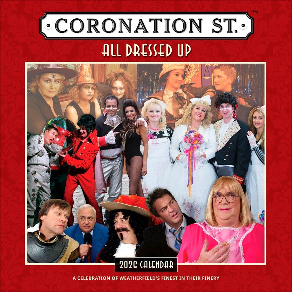 Coronation Street 2026 Wall Calendar Main Product Image