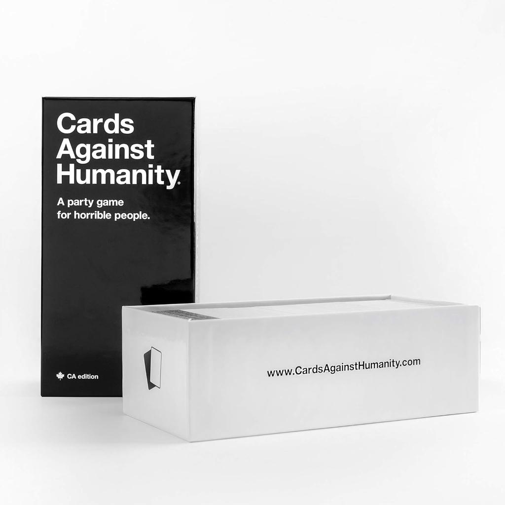 Cards Against Humanity back of box Game play
