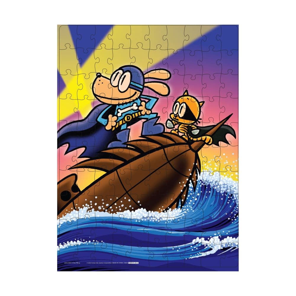 Dog Man Under The Sea 100 Piece Puzzle First Alternate Image