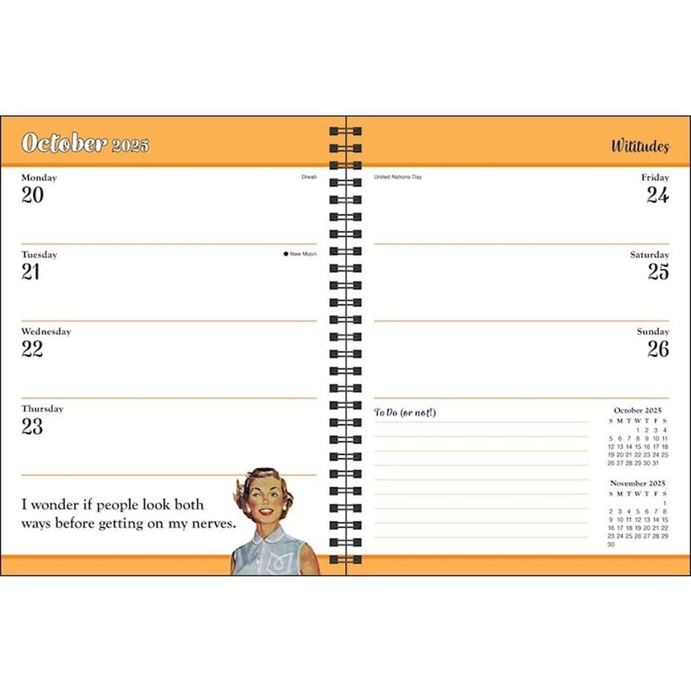 Wititudes 16 Month 2026 Planner Fourth Alternate Image