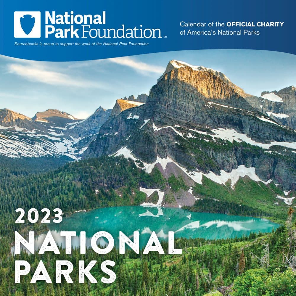 National Park Foundation 2023 Wall Calendar by Sourcebooks Calendars