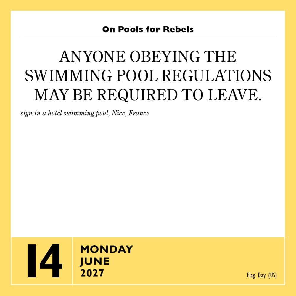 365 Stupidest Things Ever Said 2027 Page-A-Day Desk Calendar Second Alternate Image