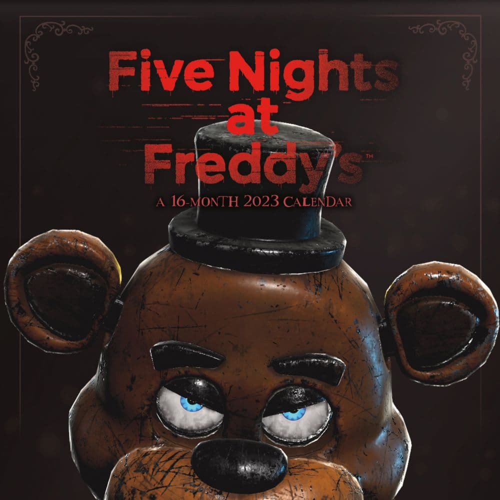 Trends International Five Nights at Freddys 2023 Wall Calendar