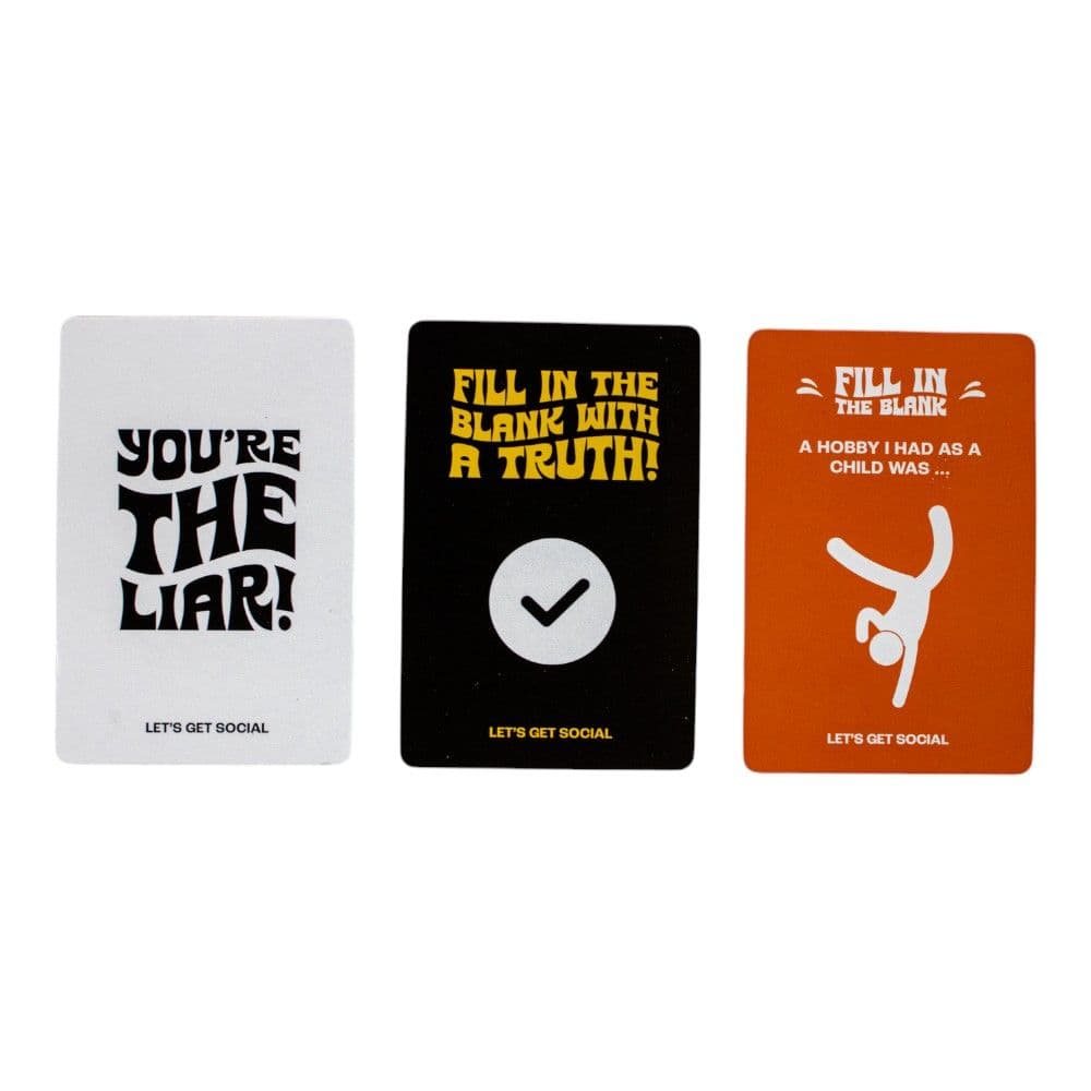 Social Lies Card Game Fourth Alternate Image