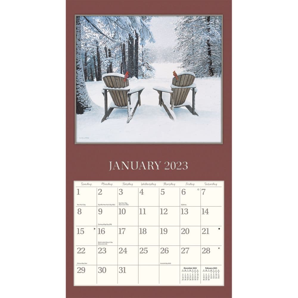 Cottage Country 2023 Wall Calendar - Calendars.com