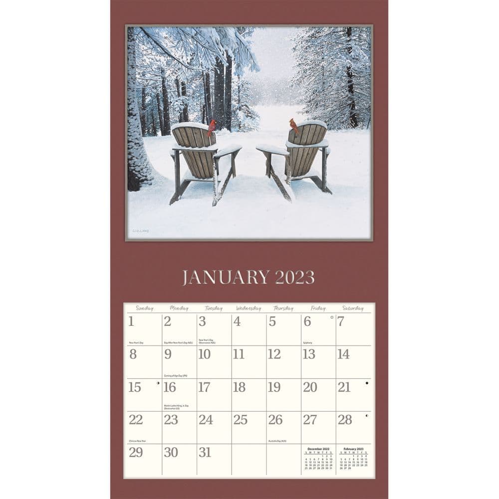 Cottage Country 2023 Wall Calendar - Calendars.com Cottage Country 2023 Wall Calendar - Calendars.com
