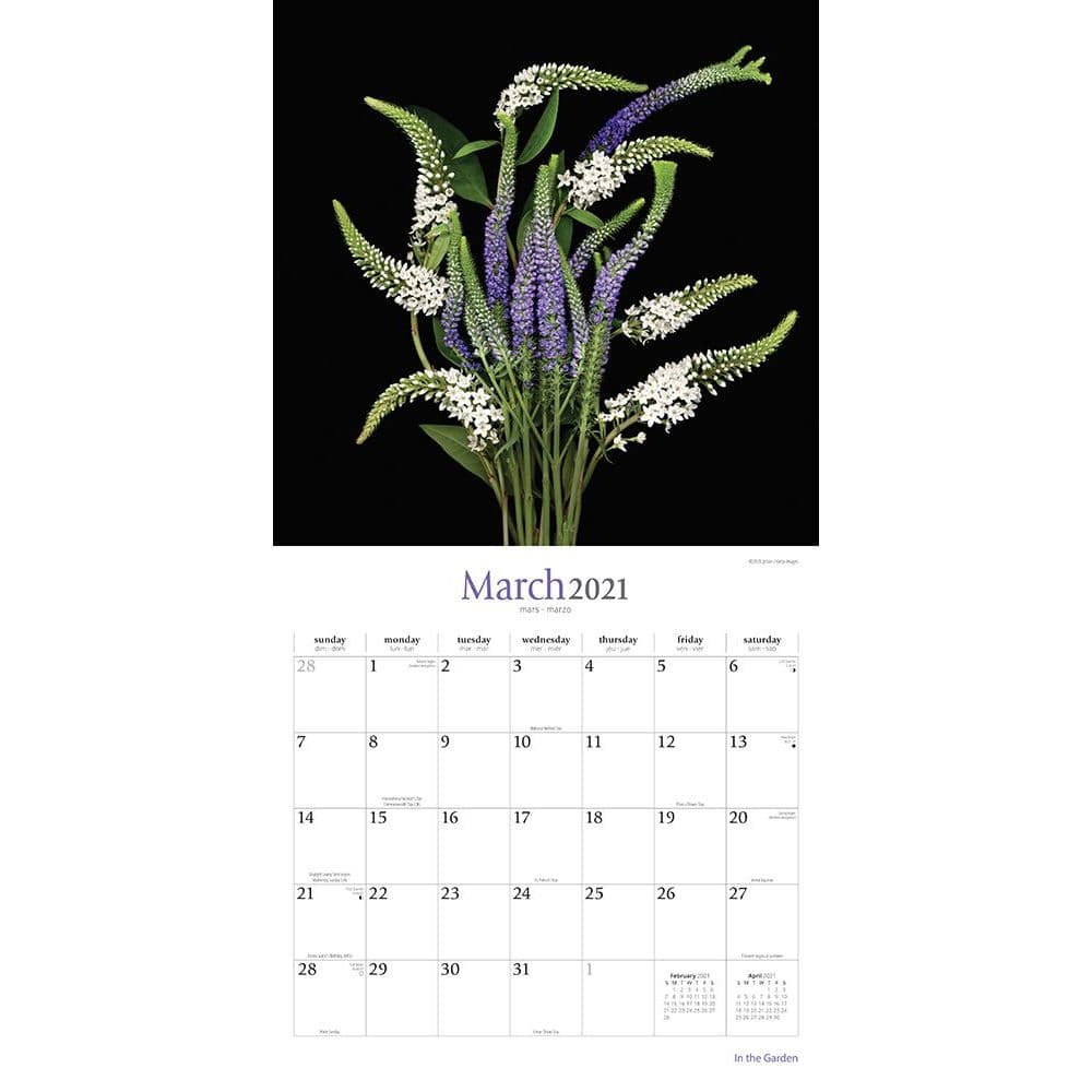 In The Garden Wall Calendar Calendars Com