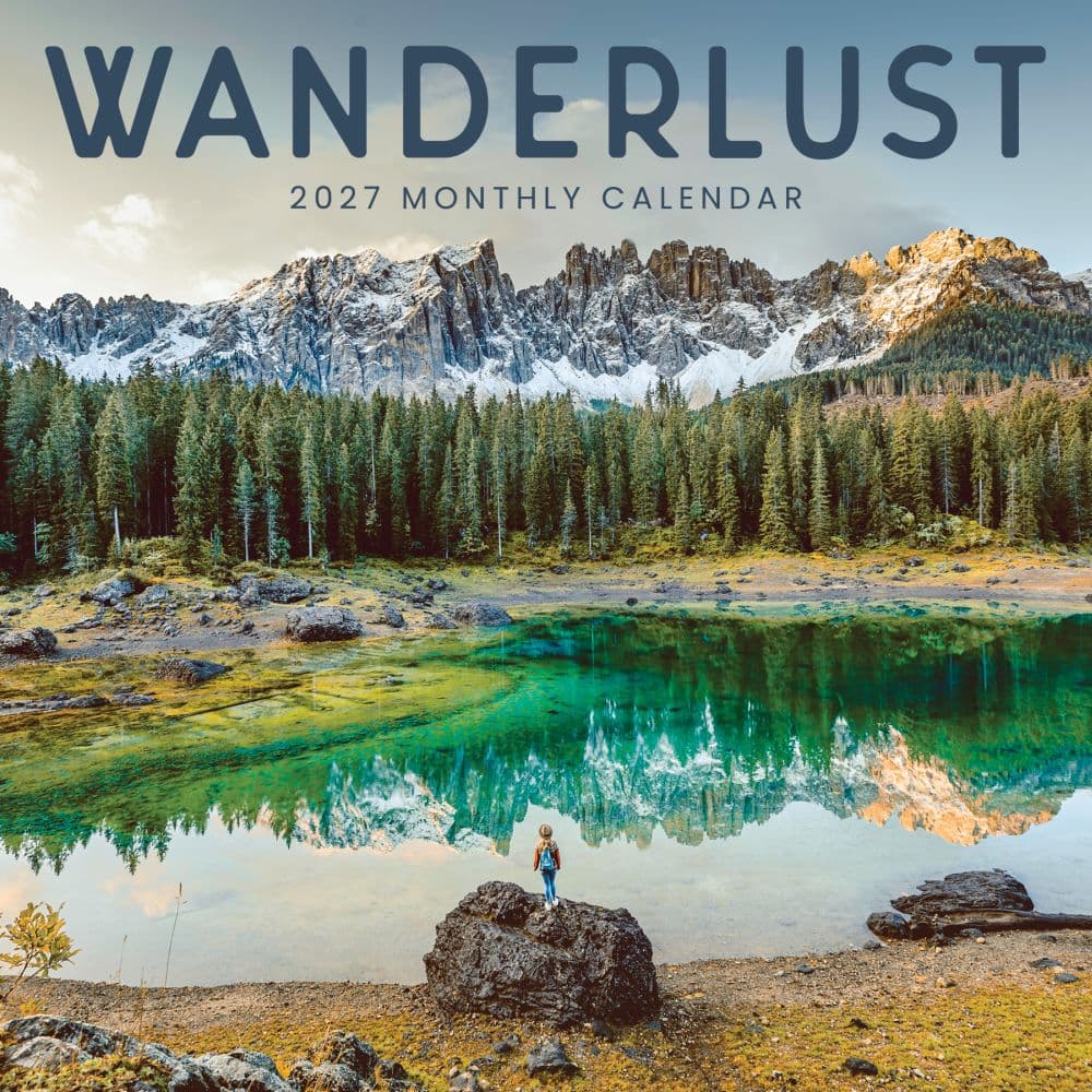 image Wanderlust 2027 Wall Calendar Main Product Image
