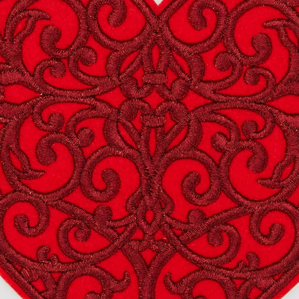 Embroidered Hearts Valentine&#39;s Day Card Fifth Alternate Image width=&quot;1000&quot; height=&quot;1000&quot;