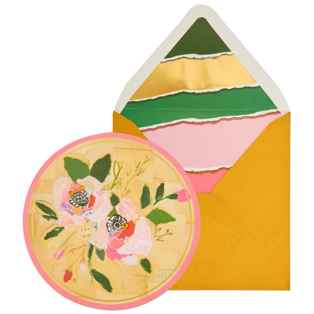 Paper Collage Floral Birthday Card Main Product Image width=&quot;1000&quot; height=&quot;1000&quot;