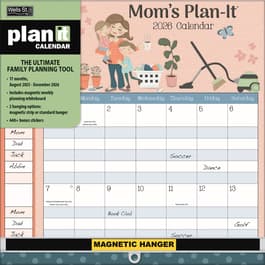 Moms Plan It 2026 Wall Calendar