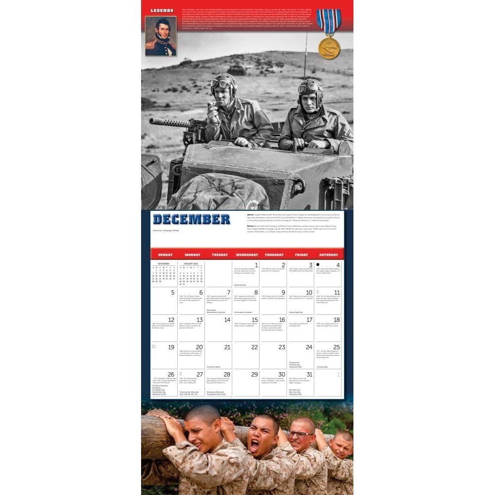 Marines Wall Calendar