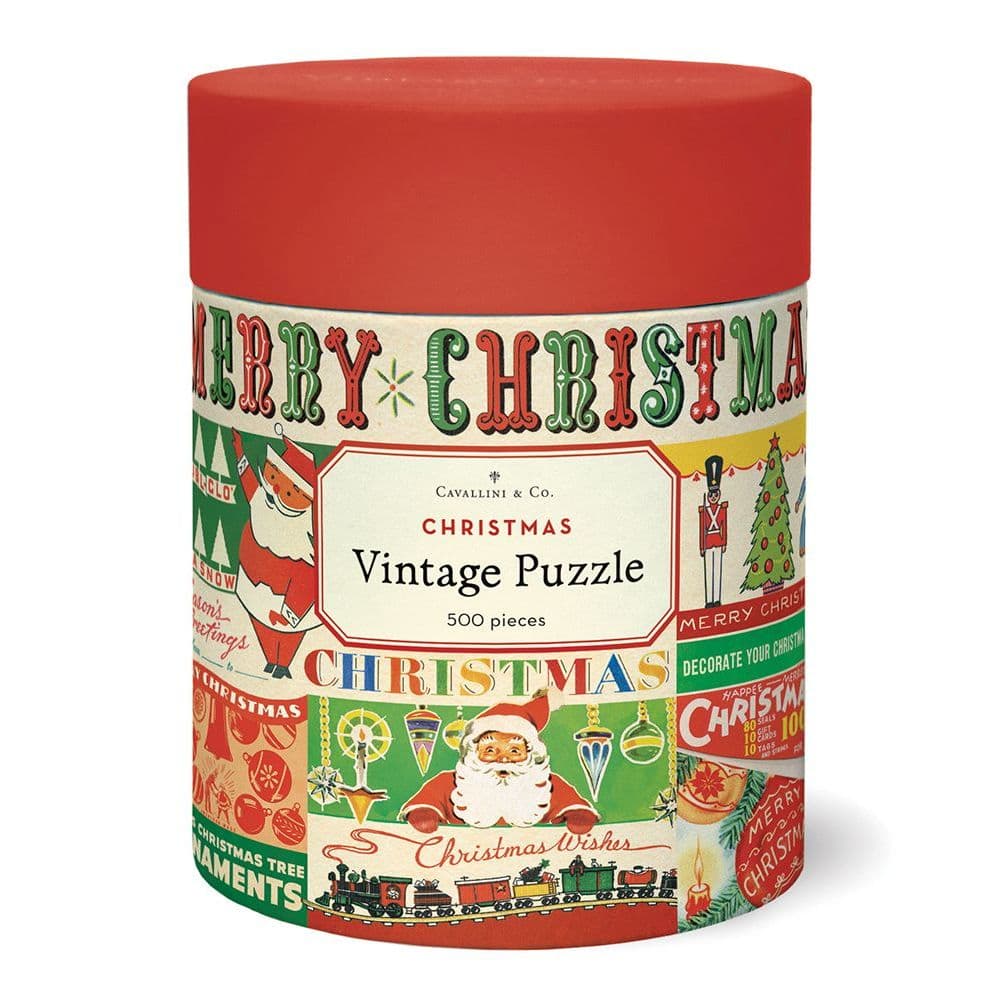 Vintage Christmas 500 Pc Puzzle Main Image