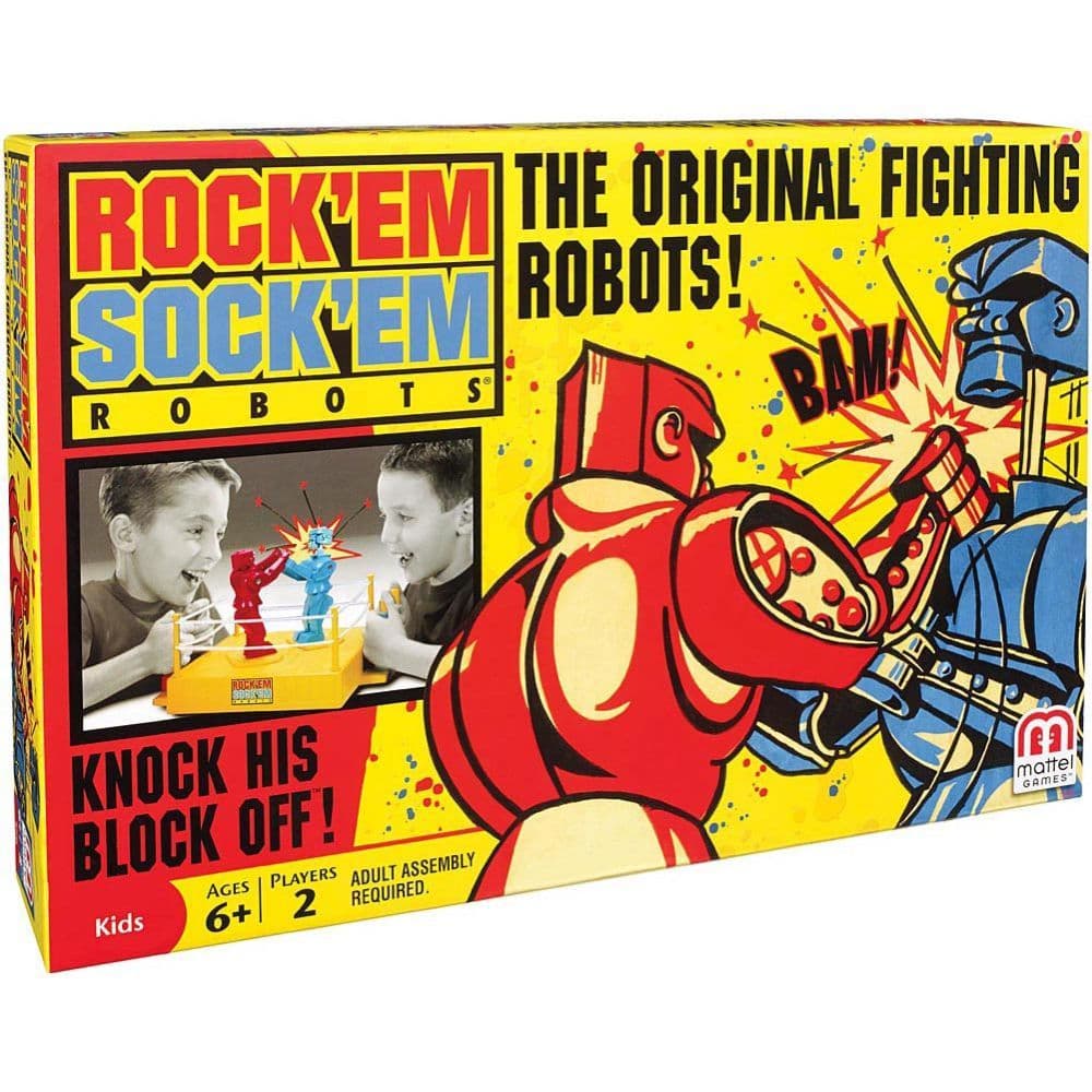 Rock &#39;Em Sock &#39;Em Robots Game Main Product  Image