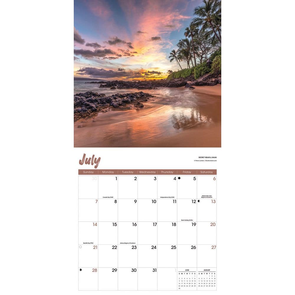 Hawaii 2024 Wall Calendar