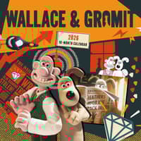 image Wallace and Gromit 2026 Wall Calendar Main Image