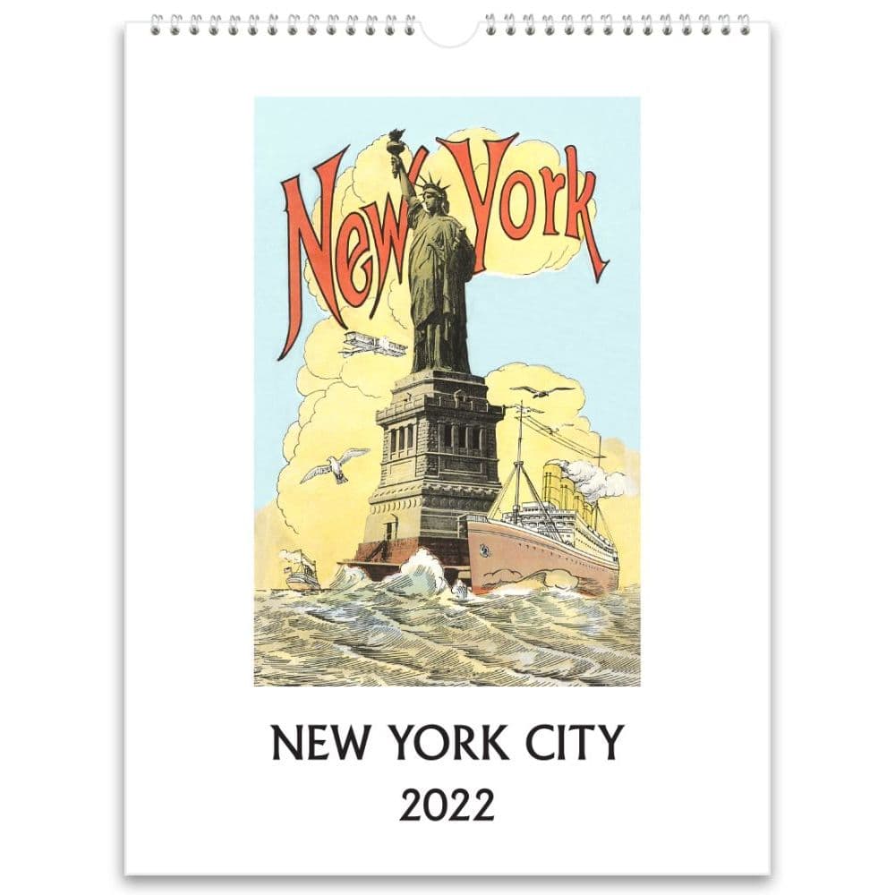 New York City Nostalgic 2022 Poster Wall Calendar