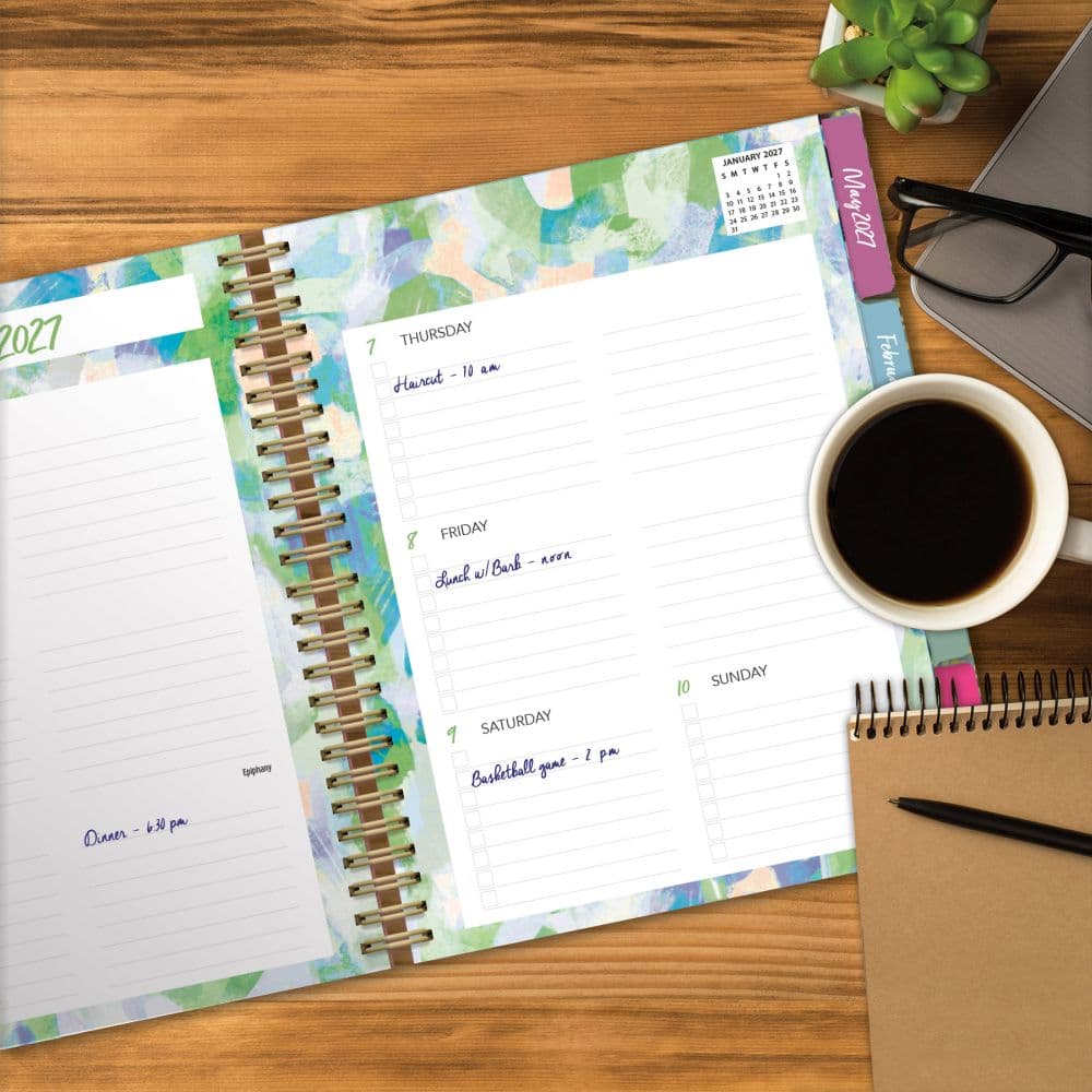 Abstract Expressions 2027 Agenda Planner by Jeanetta Gonzales Fifth Alternate Image