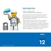 image LEGO Mini Figure a Day 2027 Desk Calendar Fifth Alternate Image