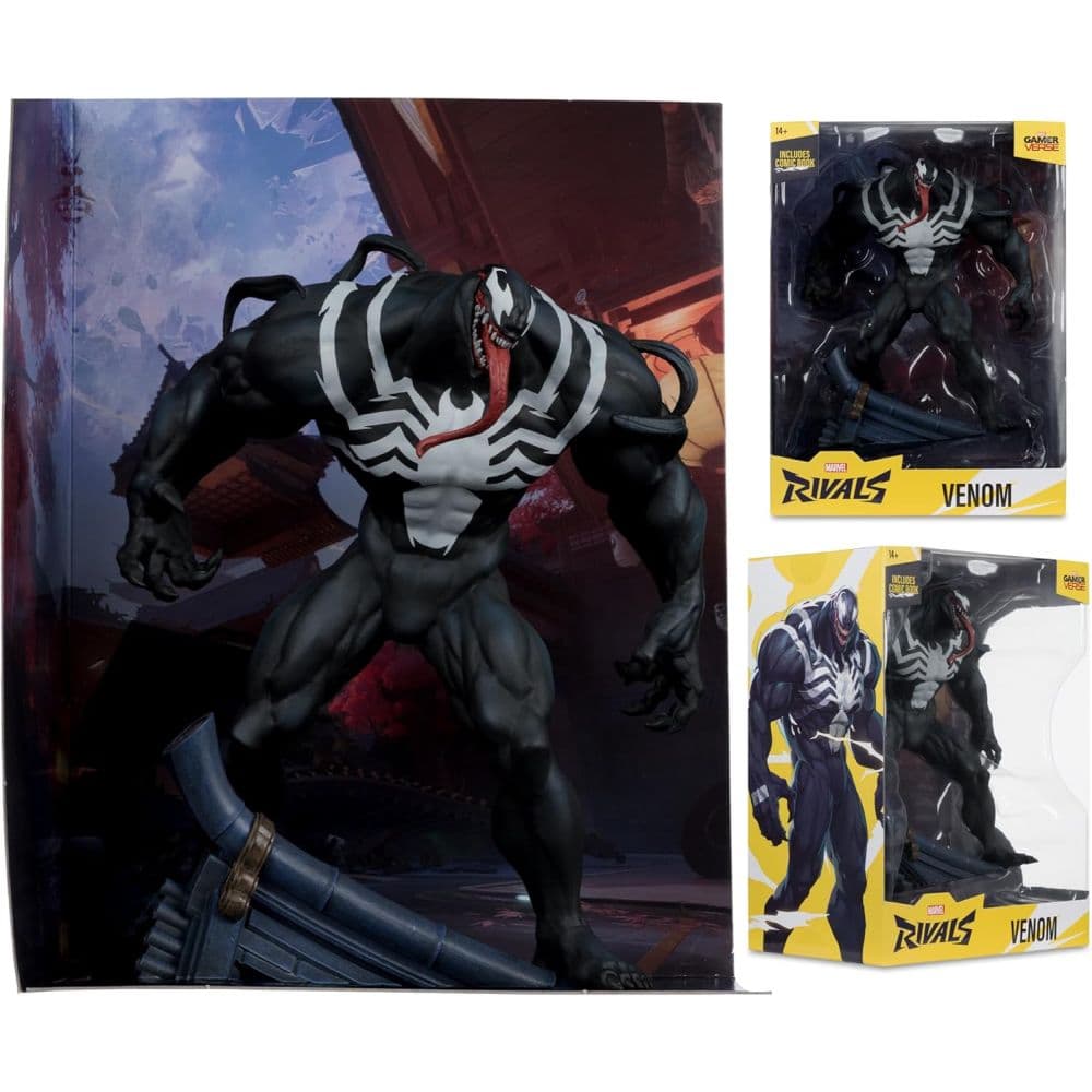 Marvel Rivals Gamerverse 1:6 Venom Posed Figure Sixth Alternate Image